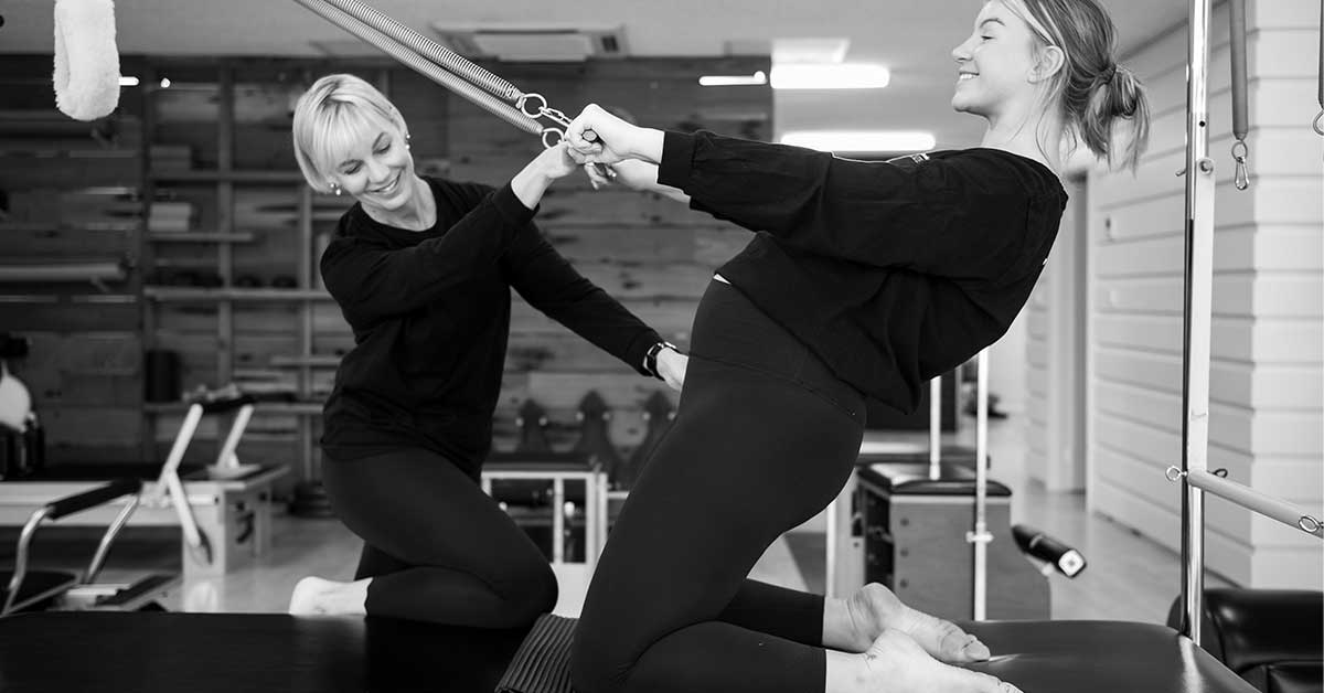 Kimberley Garlick & daughter Maddison Pilates instructors Lismore NSW Australia